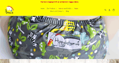 Desktop Screenshot of hippybottomus.com.au